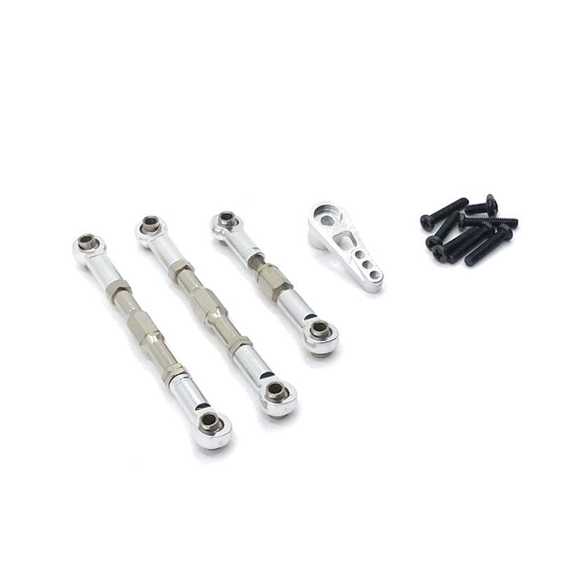 RC Car Metal Upgrade Adjustable Pull Rod Servo Arm