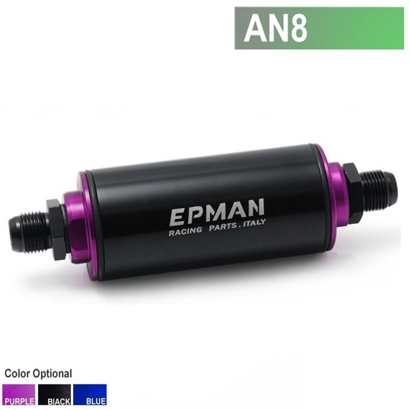 Car Modification AN8 Oil Filter Black Blue Purple Suitable For Most Models