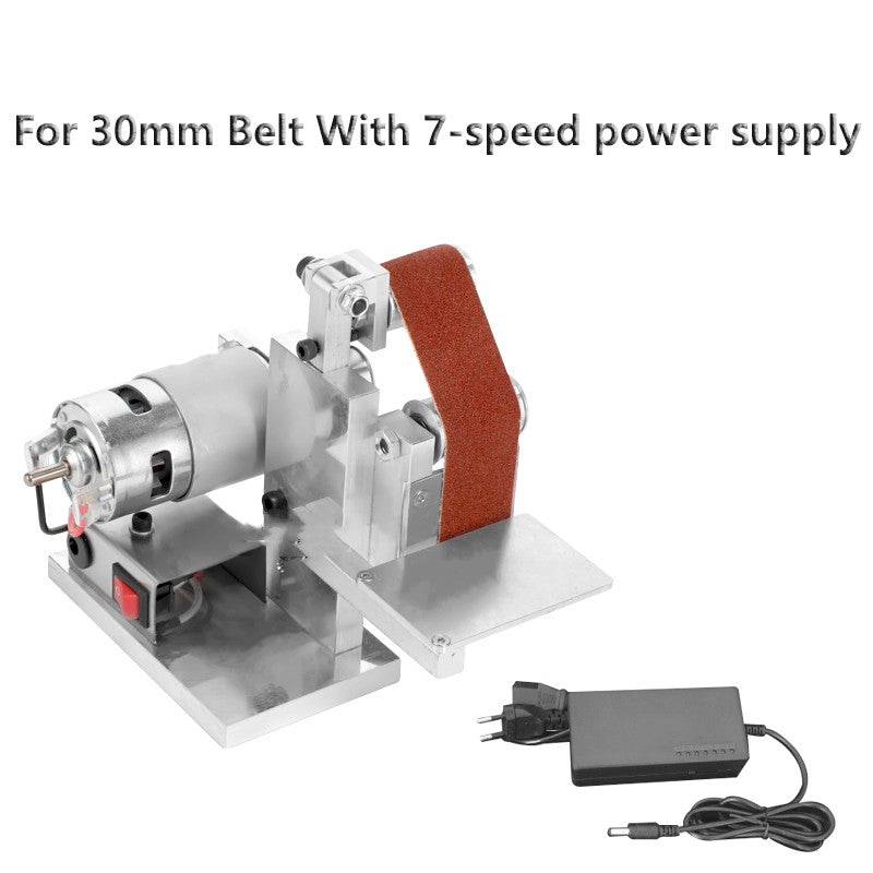 Mini Abrasive Belt Machine DIY Polishing Machine