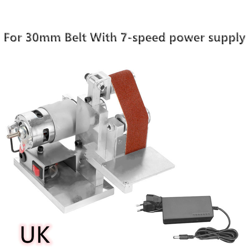 Mini Abrasive Belt Machine DIY Polishing Machine