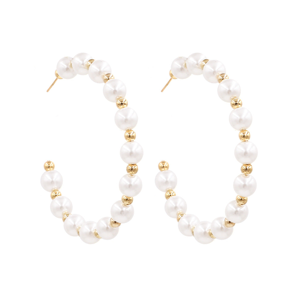 Fashion Simple Pearl Earrings