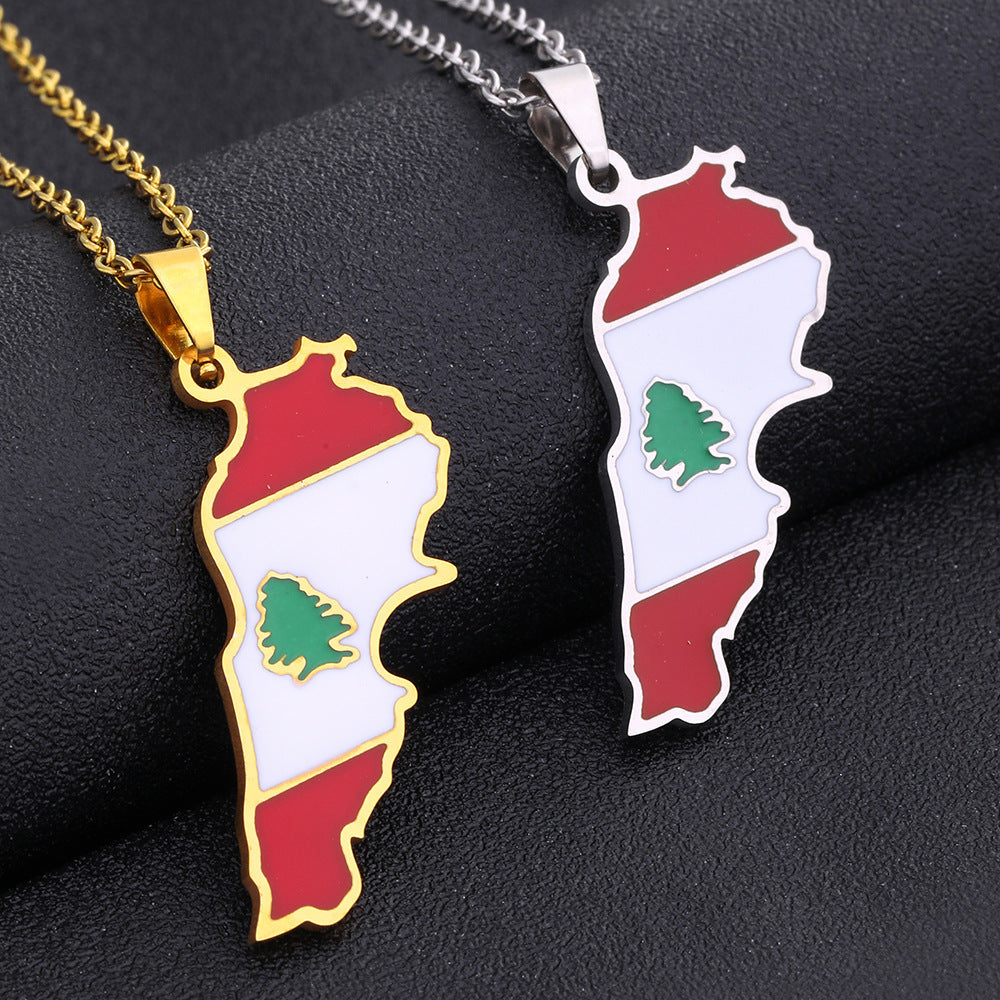 Lebanon Pendant Men's And Women's Stainless Steel