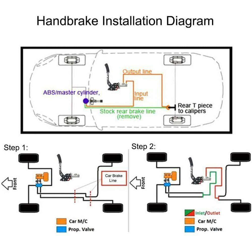 Racing Drift Hydraulic Competitive Vertical Handbrake