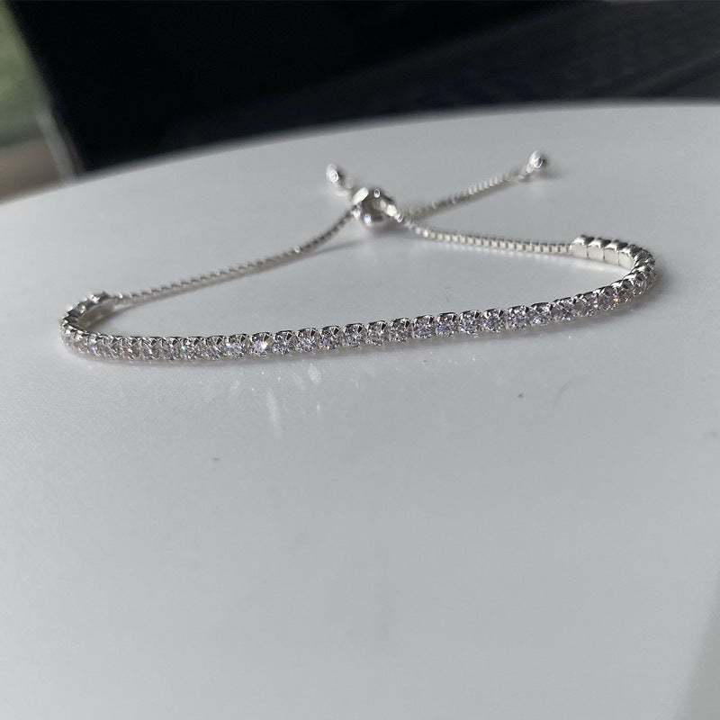 Fashion Tennis Shrink Zircon Bracelet