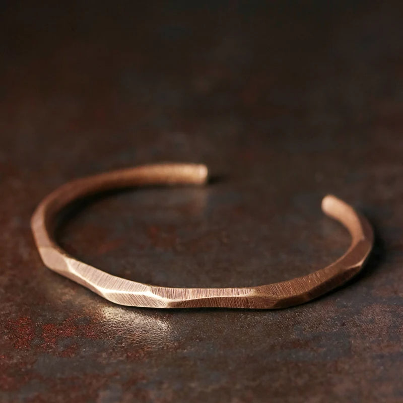 Pure Copper Hand-made Bracelets To Make Old Cuffs