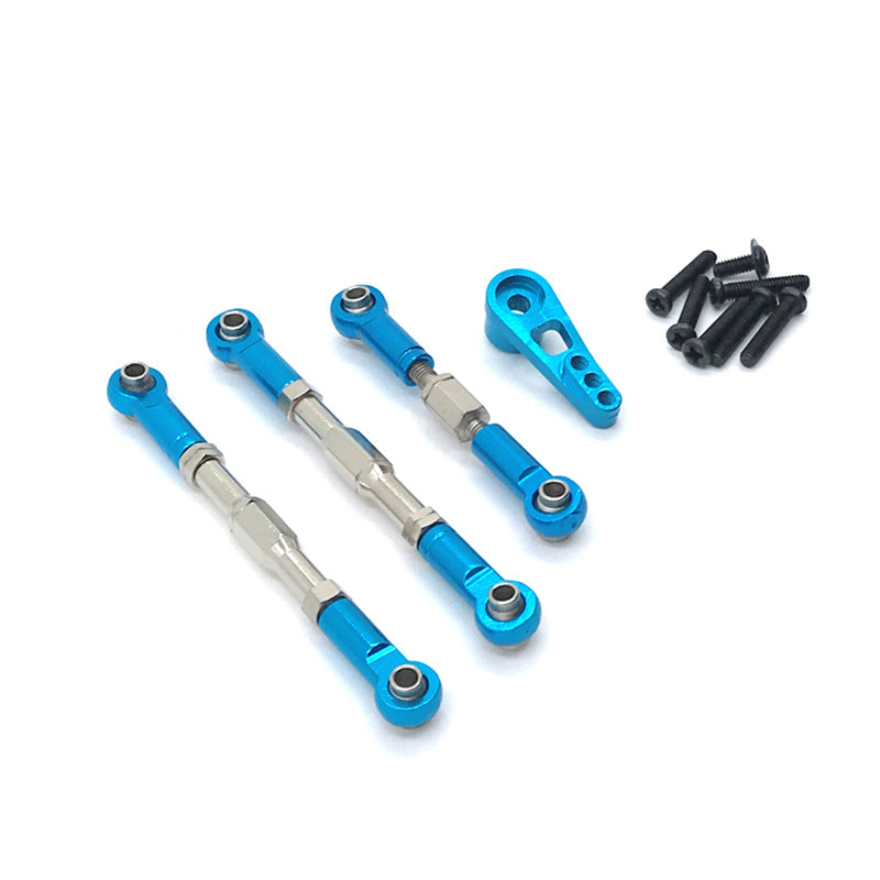 RC Car Metal Upgrade Adjustable Pull Rod Servo Arm