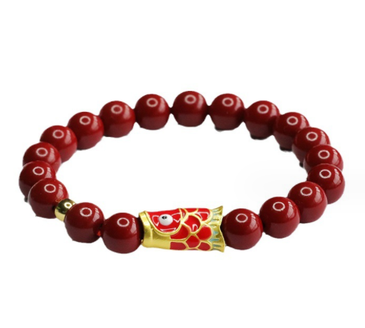 Red Sand Hand Chain Purple Gold Sand Carp Bracelet