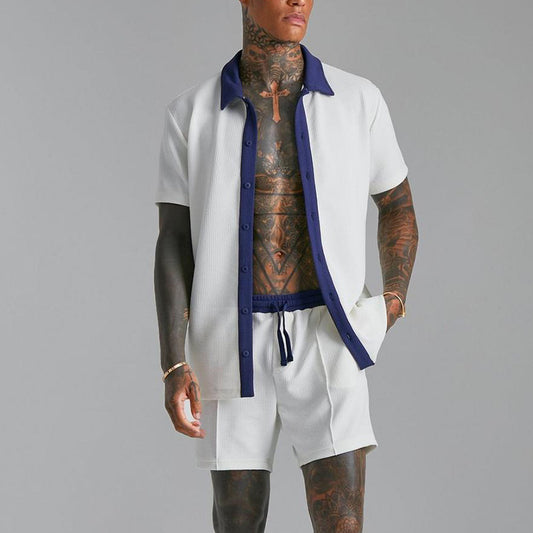 Men's Fashion Sports And Leisure Two-piece Suit