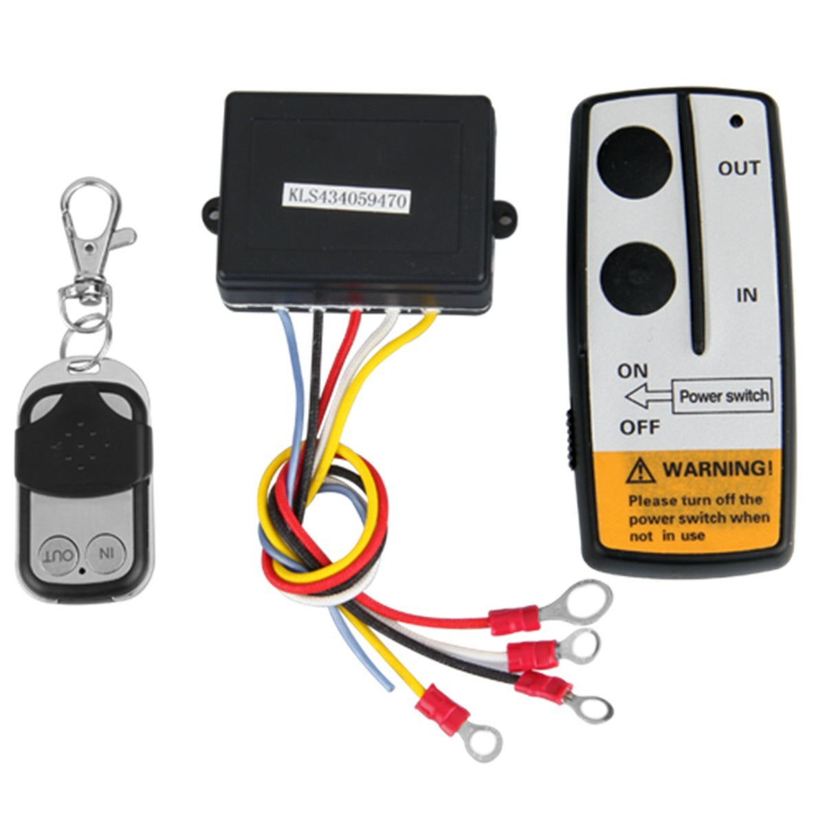 Convenient Car Universal Electric Wireless Remote Control 12V Electric Winch