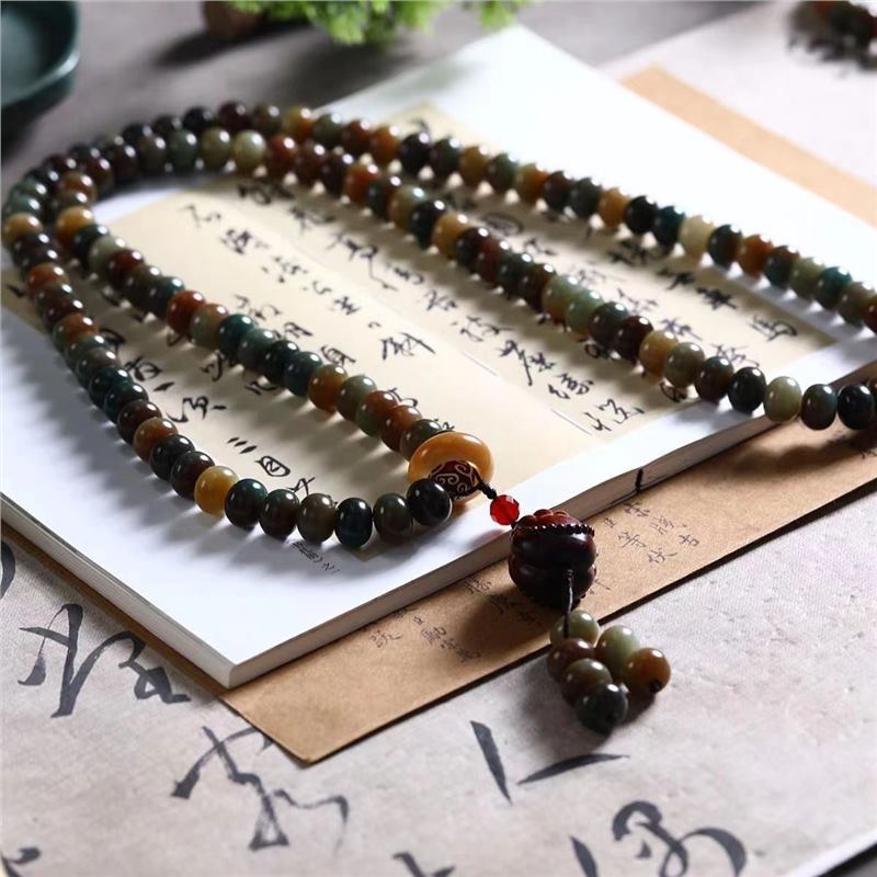 Dunhuang Qitian Bodhi Root 108 Bracelets