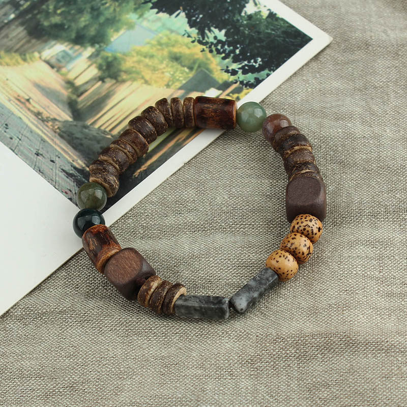 Beaded Bracelet Crafts Personality Natural Stone