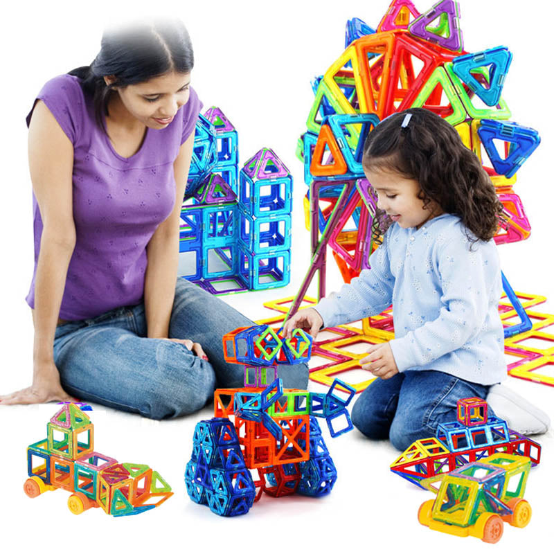 Magnetic Building Blocks DIY Magnets Toys For Kids Designer Construction Set Gifts For Children Toys